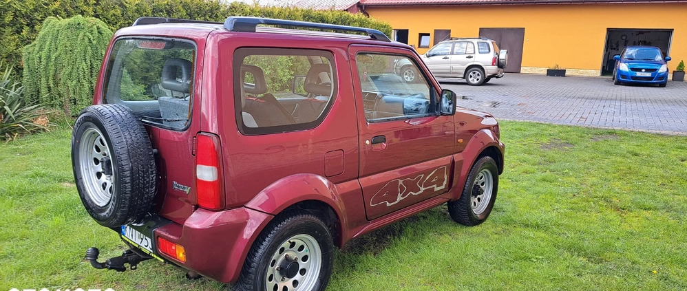 Suzuki Jimny cena 23900 przebieg: 159000, rok produkcji 2000 z Pełczyce małe 121